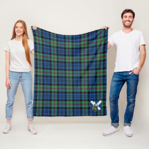 Scotts Baird Oude Tartan Schotse Ruit Fleece Deken
