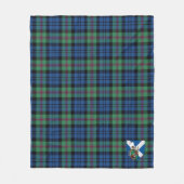 Scotts Baird Oude Tartan Schotse Ruit Fleece Deken (Voorkant)