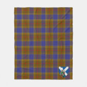 Scotts Balfour Tartan Pset Fleece Deken (Voorkant)