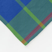 Scotts Barclay Hunting Ancient Tartan Pset Fleece Deken (Hoek)