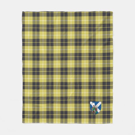 Scotts Barclay Tartan Pset Fleece Deken (Voorkant)