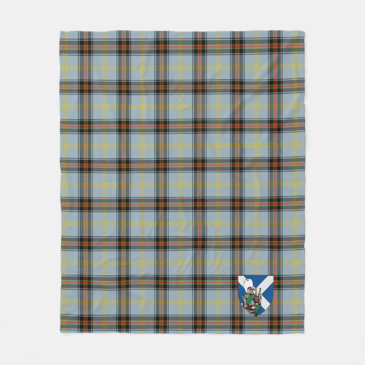 Scotts Bell Tartan Pset Fleece Deken (Voorkant)
