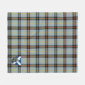 Scotts Bell Tartan Pset Fleece Deken (Voorkant (Horizontaal))
