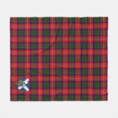 Scotts Belshes Tartan Pset Fleece Deken (Voorkant (Horizontaal))
