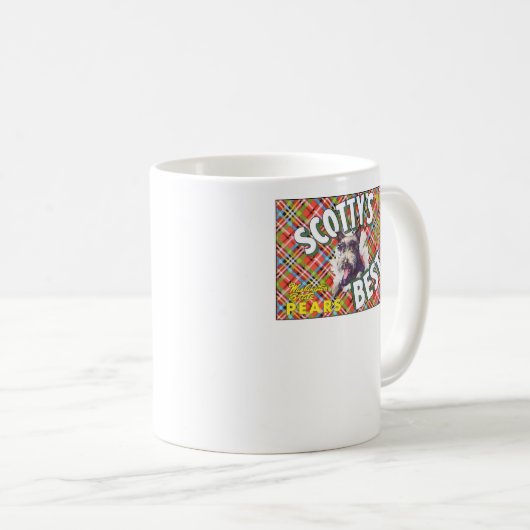 Scotts Best Pears - Fruit Crate Label Koffiemok (Voorkant rechts)