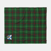 Scotts Beveridge Tartan Pset Fleece Deken (Voorkant (Horizontaal))