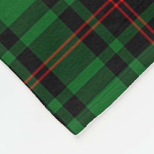 Scotts Beveridge Tartan Pset Fleece Deken (Hoek)