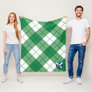 Scotts Bias geruite Schotse ruit Fleece Deken