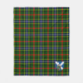 Scotts Bisset Pattern Tartan Pset Fleece Deken (Voorkant)
