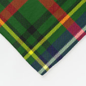 Scotts Bisset Pattern Tartan Pset Fleece Deken (Hoek)