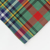 Scotts Bisset Tartan Pset Fleece Deken (Hoek)