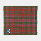 Scotts Blackford Tartan Pset Fleece Deken (Voorkant (Horizontaal))