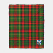 Scotts Blackstock Tartan Pset Fleece Deken (Voorkant)