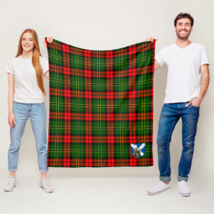Scotts Blackstock Tartan Schotlandse ruit Fleece Deken