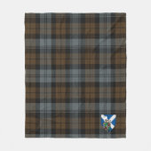 Scotts BlackWatch Weathered Tartan Pset Fleece Deken (Voorkant)