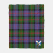 Scotts Blair Modern Tartan Pset Fleece Deken (Voorkant)