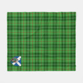 Scotts Blane Schotse Plaid Fleece Deken (Voorkant (Horizontaal))