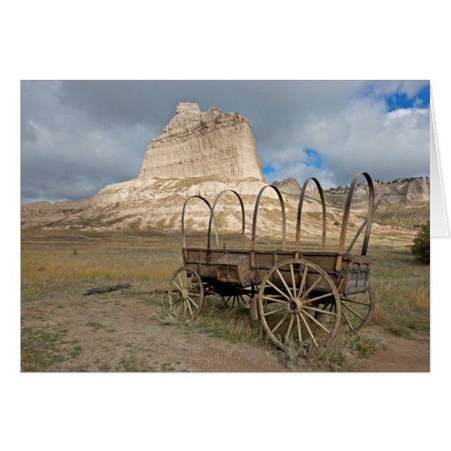 Scott's Bluff in het huidige Nebraska (Voorkant Horizontaal)