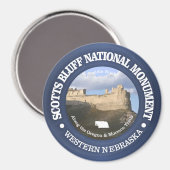 Scotts Bluff Nationaal Monument Magneet (Voorkant / Achterkant)