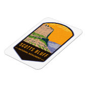 Scotts Bluff Nationaal Monument Magneet (Linkerzijde)