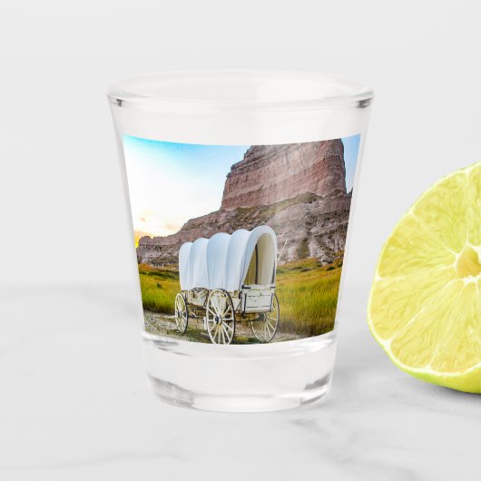 Scotts Bluff Shot Glass Shot Glas (Voorkant)