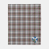 Scotts Borthwick Tartan Pset Fleece Deken (Voorkant)