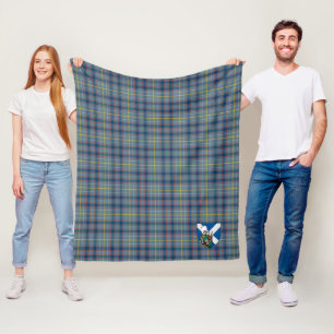 Scotts Boswell Tartan Schotlandse ruit Fleece Deken