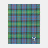 Scotts Bowie Ancient Tartan Pset Fleece Deken (Voorkant)