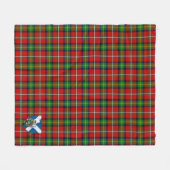 Scotts Boyd Tartan Pset Fleece Deken (Voorkant (Horizontaal))