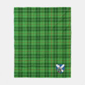 Scotts Boyle Schotse Ruit Plaid Fleece Deken (Voorkant)