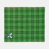 Scotts Boyle Schotse Ruit Plaid Fleece Deken (Voorkant (Horizontaal))