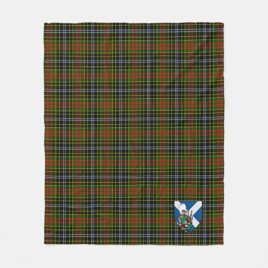 Scotts Boyle Tartan Pset Fleece Deken (Voorkant)