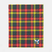 Scotts Buchanan Modern Schotse Ruitdessin Fleece Deken (Voorkant)