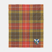 Scotts Buchanan Old Set WeatheredTartan Pset Fleece Deken (Voorkant)