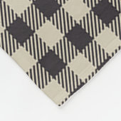 Scotts Burns Check Tartan Pset Fleece Deken (Hoek)