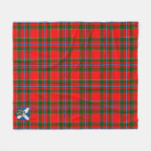 Scotts Butter Tartan Pset Fleece Deken (Voorkant (Horizontaal))
