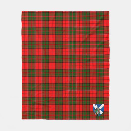 Scotts Cairns Tartan Pset Fleece Deken (Voorkant)