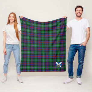 Scotts Calder Tartan Pset Fleece Deken