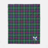 Scotts Calder Tartan Pset Fleece Deken (Voorkant)