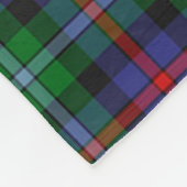 Scotts Calder Tartan Pset Fleece Deken (Hoek)