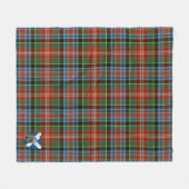 Scotts Caledonia Ancient Tartan Pset Fleece Deken (Voorkant (Horizontaal))