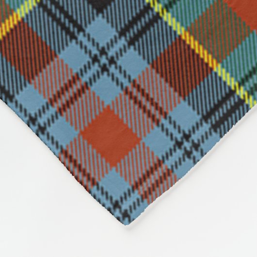 Scotts Caledonia Ancient Tartan Pset Fleece Deken (Hoek)