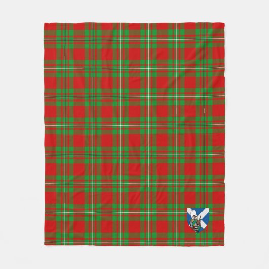 Scotts Callander Tartan Pset Fleece Deken (Voorkant)