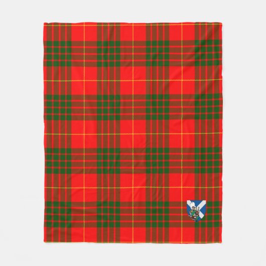 Scotts Cameron Modern Tartan Pset Fleece Deken (Voorkant)