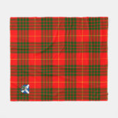 Scotts Cameron Modern Tartan Pset Fleece Deken (Voorkant (Horizontaal))