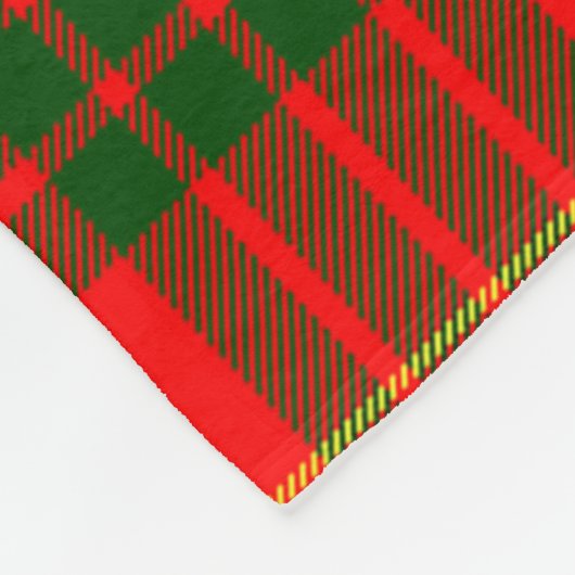 Scotts Cameron Modern Tartan Pset Fleece Deken (Hoek)