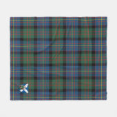 Scotts Cameron of Erracht Ancient Tartan Pset Fleece Deken (Voorkant (Horizontaal))