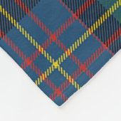 Scotts Cameron of Erracht Ancient Tartan Pset Fleece Deken (Hoek)