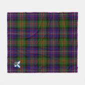 Scotts Cameron Of Erracht Modern Schotse Plaid Rui Fleece Deken (Voorkant (Horizontaal))