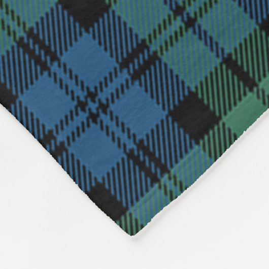 Scotts Campbell Ancient Tartan Pset Fleece Deken (Hoek)